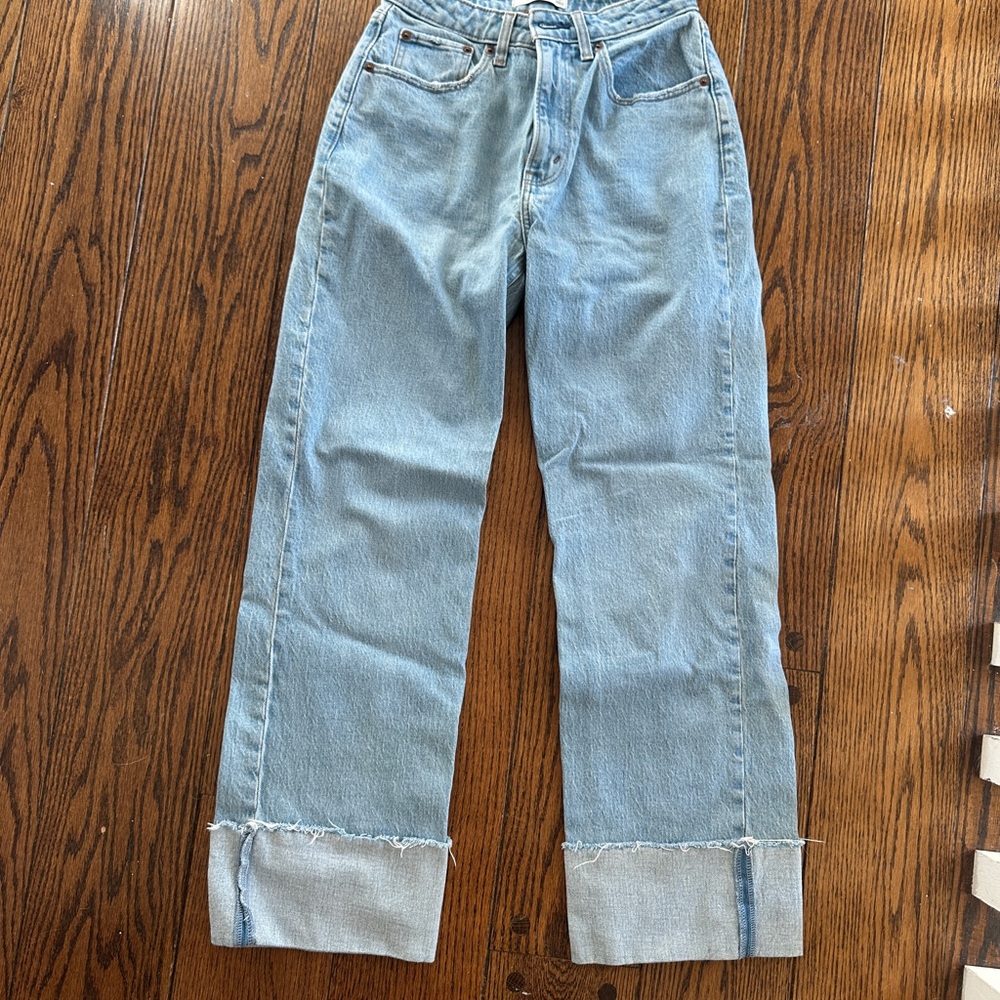 abercrombie & fitch curve love jeans